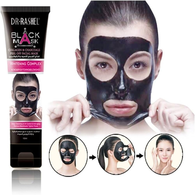 Mascarilla Negra con Colageno Dr Rashel