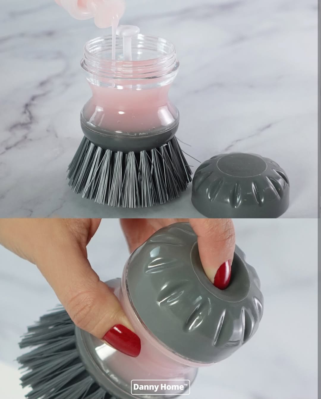 Cepillo dispensador de jab&oacute;n