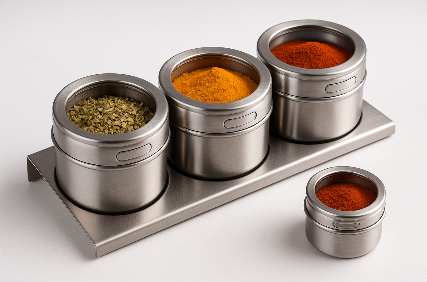 Kit 3 Pzas Porta Condimentos Magnetico