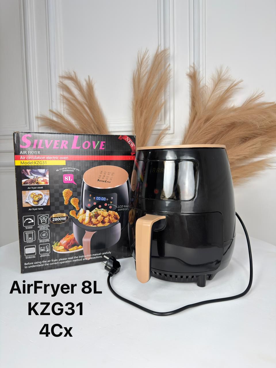 Freidora de Aire 8 Litros Digital &ndash; Sin