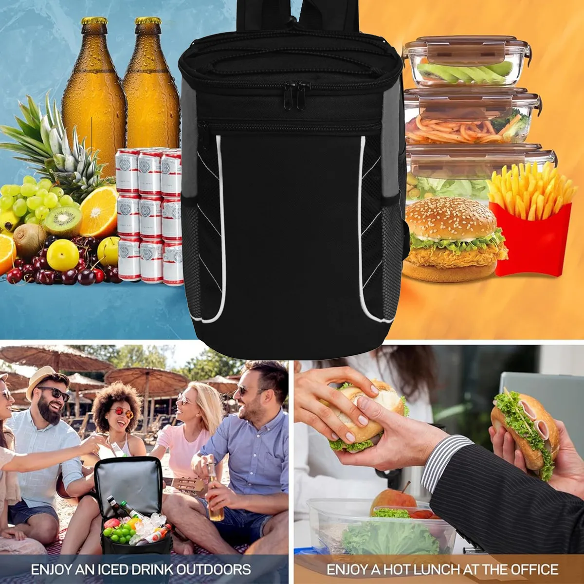 Mochila Hielera T&eacute;rmica Impermeable