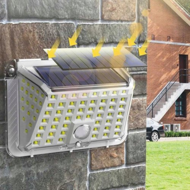 Luminaria led de pared solar