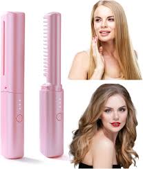 MINI PEINE ALISADOR RECARGABLE PORTATIL